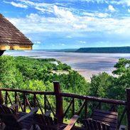 A cabin on Lake Pepin.