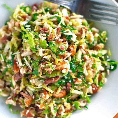 A picture of Bacon and Brussel Sprout Salad